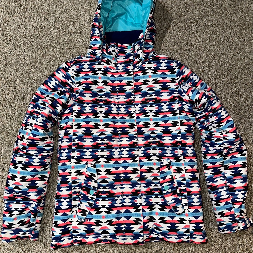 colorful ROXY girls winter jacket